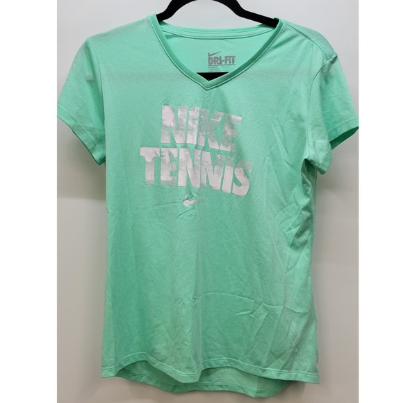 Nike Dri-fit Golf V-neck Mint Green Medium - Picture 1 of 5